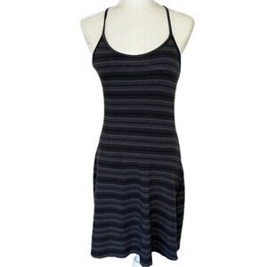 Mountain Hard Wear Grey Striped Sundress with Racer Back. Sz. M. Good Condition